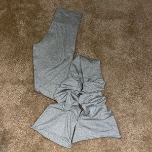 Grey Stacked Leggings